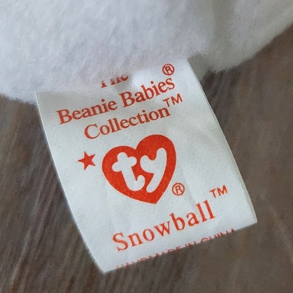 ☃️ Ty Beanie Baby “Snowball” the Snowman 1996 – Vintage Collectible Plush - Picture 11 of 12
